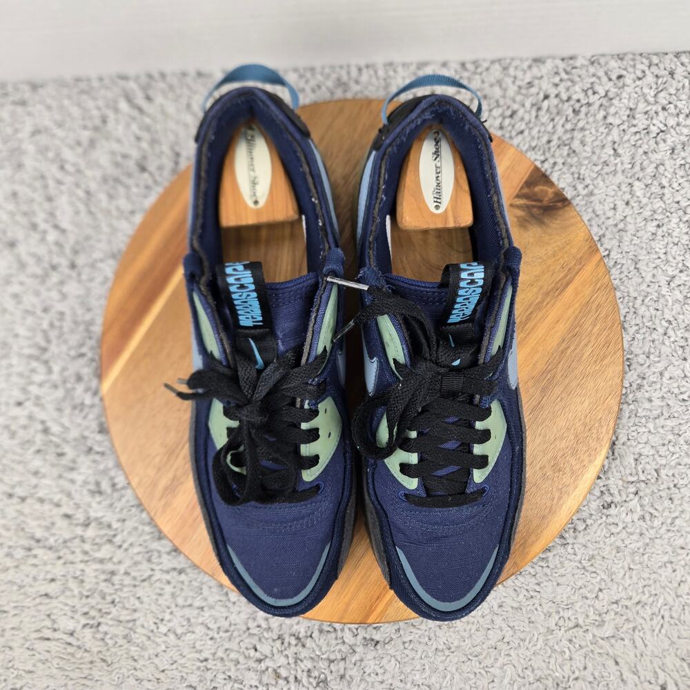 Nike Men 10 Air Max Terrascape 90 Midnight Navy Aqua Athletic Sneaker DV7413-400 - Picture 5 of 13